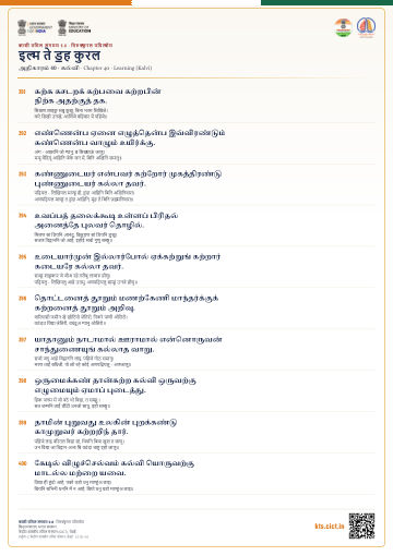 इल्म ते ॾह कुरल